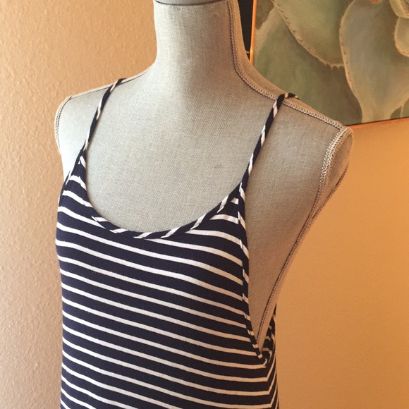 Striped Beach cover up - Picture 2 of 7